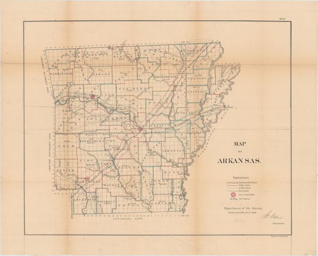 Map of Arkansas