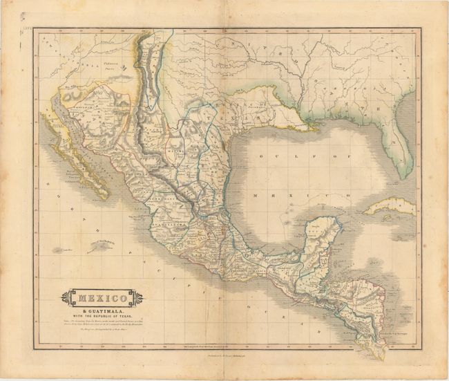 Mexico, & Guatimala, with the Republic of Texas