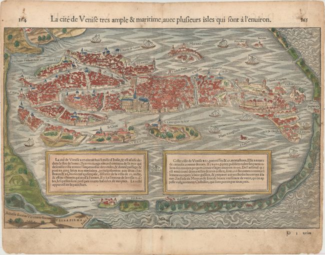 La Cite de Venise Tres Ample & Maritime, avec Plusieurs Isles qui sont a l'Environ