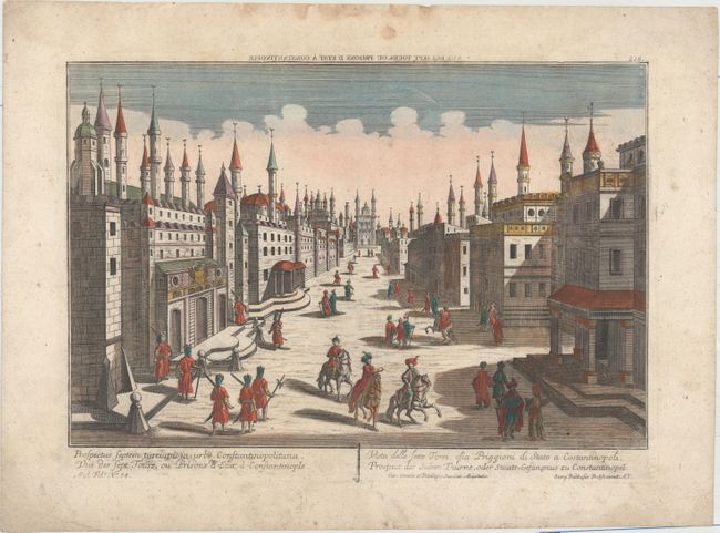 Vue des Sept Tours, ou Prisons d'Etat a Constantinople
