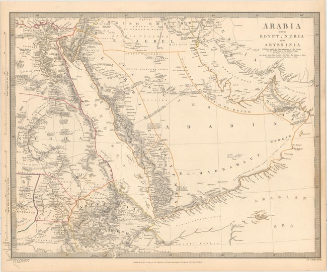 Arabia with Egypt, Nubia and Abyssinia