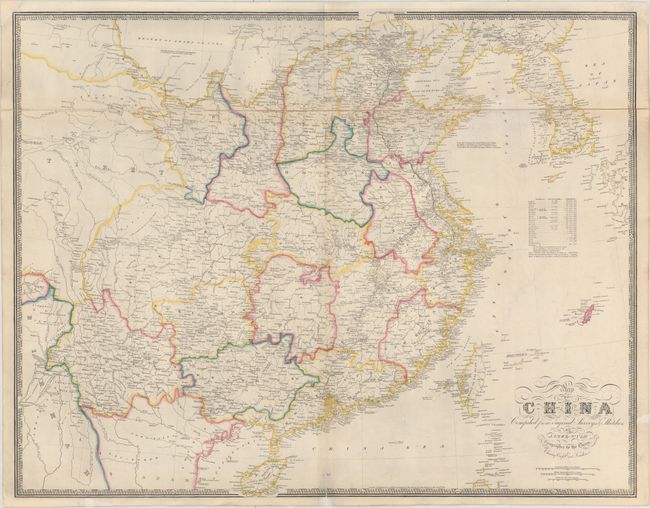 Map of China Compiled from Original Surveys & Sketches