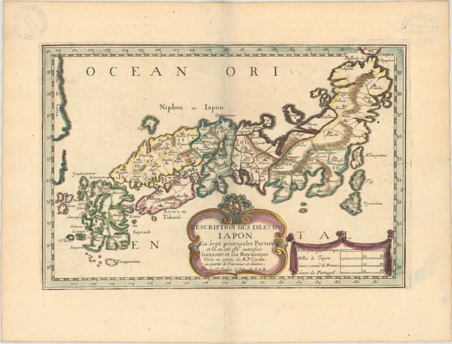Description des Isles du Iapon en Sept Principales Parties...