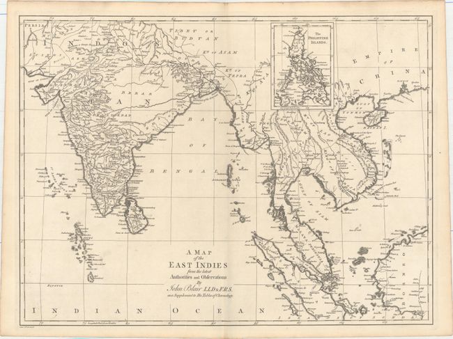 A Map of the East Indies from the Latest Authorities and Observations