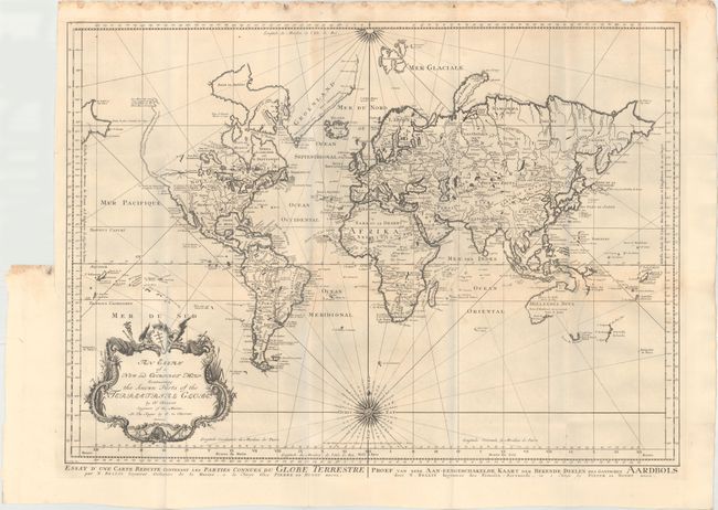 An Essay of a New and Compact Map, Containing the Known Parts of the Terrestrial Globe