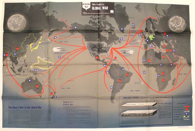 Nav War Map No. 6 - We Fight a Global War