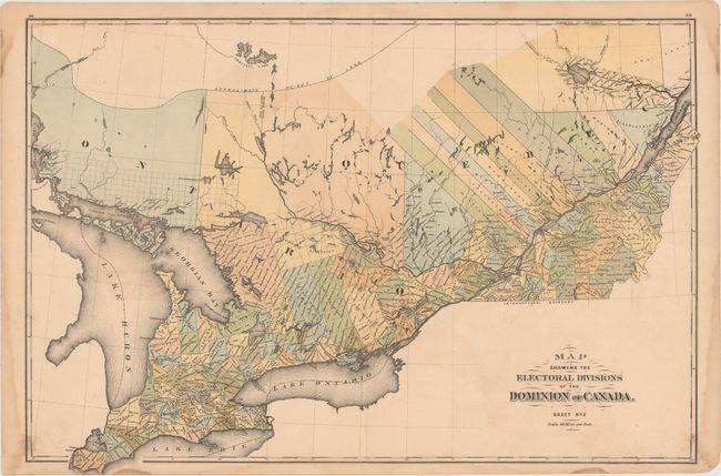 Map Showing the Electoral Divisions of the Dominion of Canada. Sheet No. 2
