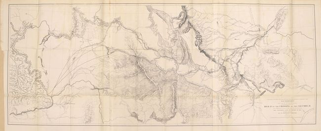 Milk R. to the Crossing of the Columbia R. from Explorations & Surveys Made Under the Direction of Hon. Jefferson Davis, Secretary of War