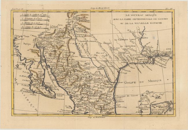 Le Nouveau Mexique avec la Partie Septentrionale de l'Ancien ou de la Nouvelle Espagne