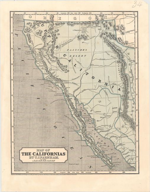 Map of the Californias