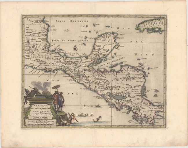 Yucatan (Partie de la Nouvelle Espagne) et Guatimala, dans l'Amerique Septentrionale...