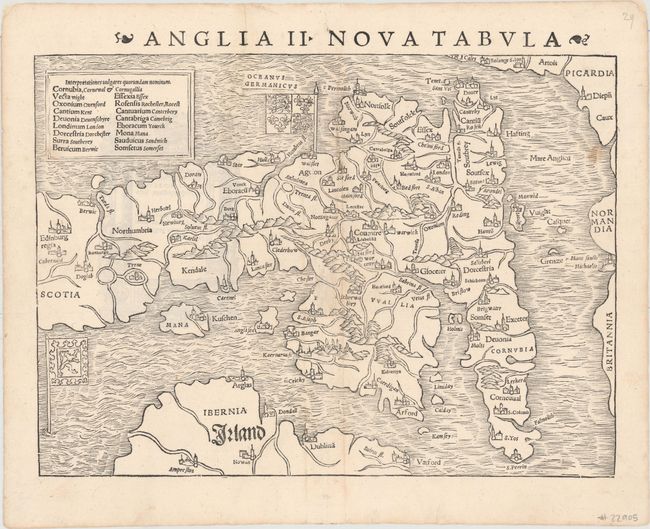 Anglia II Nova Tabula