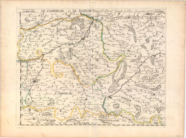 Le Cambresis; et le Hainaut vers le Midi