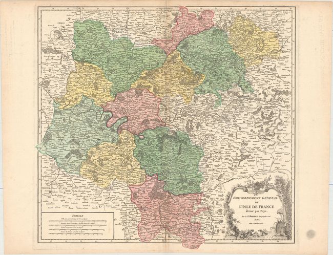 Gouvernement General de l'Isle de France Divise par Pays
