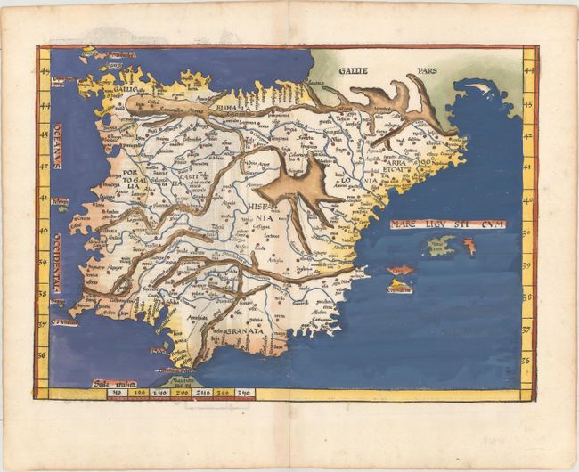 Tab. Mo. Hispan [Title on Verso]