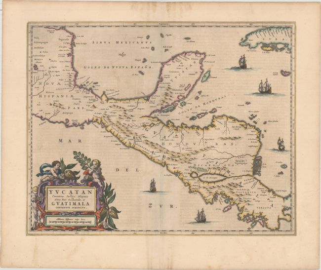 Yucatan Conventus Iuridici Hispaniae Novae pars Occidentalis, et Guatimala Conventus Iuridicus