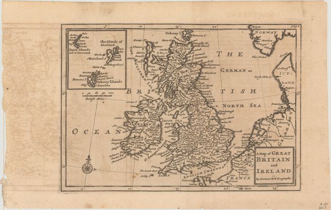 A Map of Great Britain and Ireland