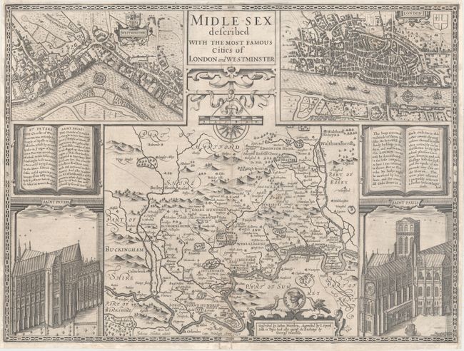 Midle-Sex Described with the Most Famous Cities of London and Westminster