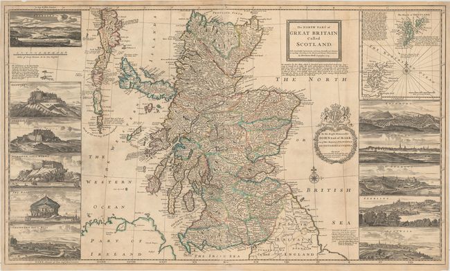 The North Part of Great Britain Called Scotland. With Considerable Improvements and Many Remarks Not Extant in Any Map. According to the Newest and Exact Observations