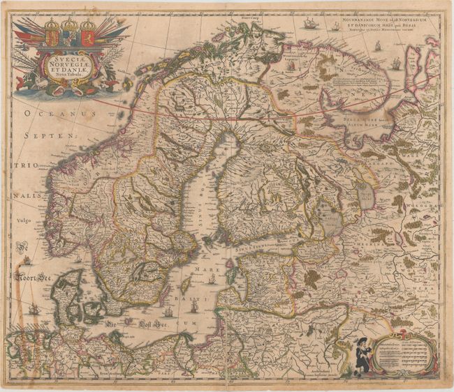 Sueciae, Norvegiae, et Daniae, Nova Tabula