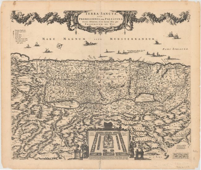 Terra Sancta, sive Promissionis, olim Palestina Recens Delineata, et in Lucem Edita