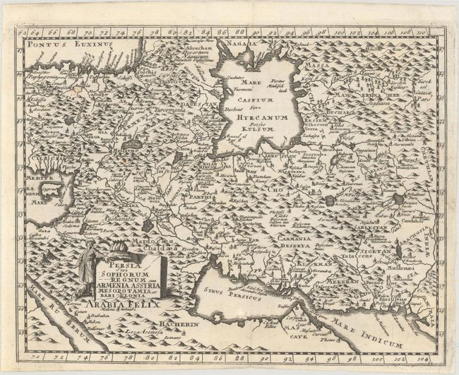 Persia sive Sophorum Regnum cum Armenia Assyria Mesopotamia et Babilonia
