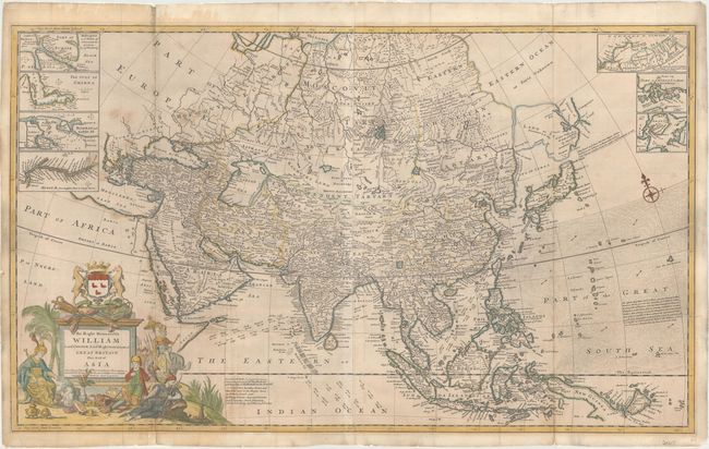To the Right Honourable William Lord Cowper, Lord High Chancellor of Great Britain. This Map of Asia...