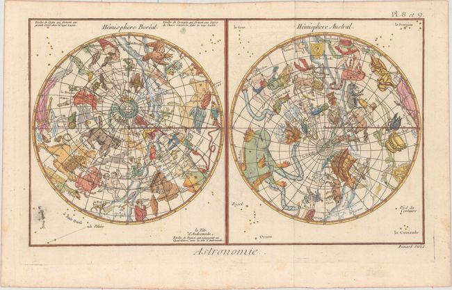 Hemisphere Boreal [on sheet with] Hemisphere Austral