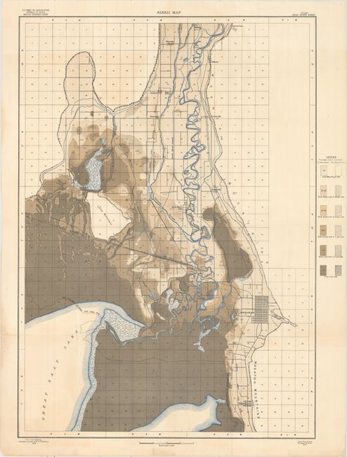 Alkali Map - Utah Bear River Sheet