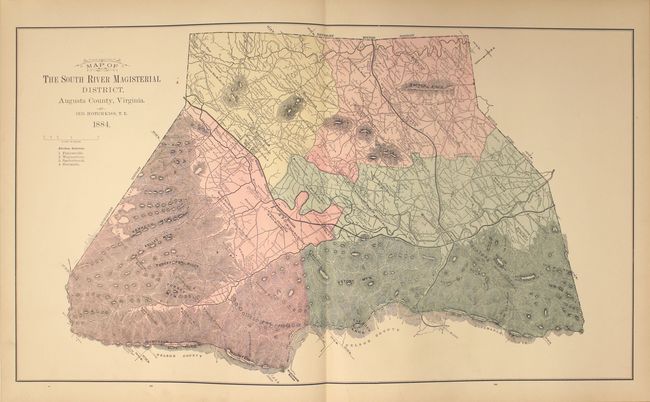 Old World Auctions - Auction 158 - Lot 154 - Historical Atlas of Augusta County, Virginia...