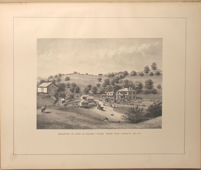 Old World Auctions Auction 158 Lot 154 Historical Atlas of Augusta County, Virginia...