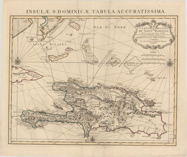 Carte de l'Isle de Saint Domingue Dressee en 1722 pour l'Usage du Roy...