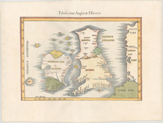 Tabula Nova Angliae & Hiberniae