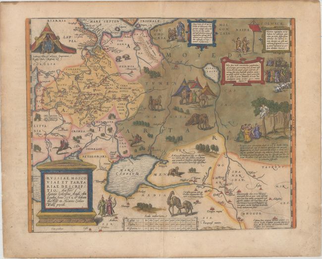 Russiae, Moscoviae et Tartariae Descriptio. Auctore Antonio Ienkensono Anglo...