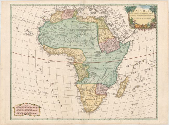 L'Afrique Dressee, sur les Relations les Plus Recentes, et Assujettie aux Observations Astronomiques