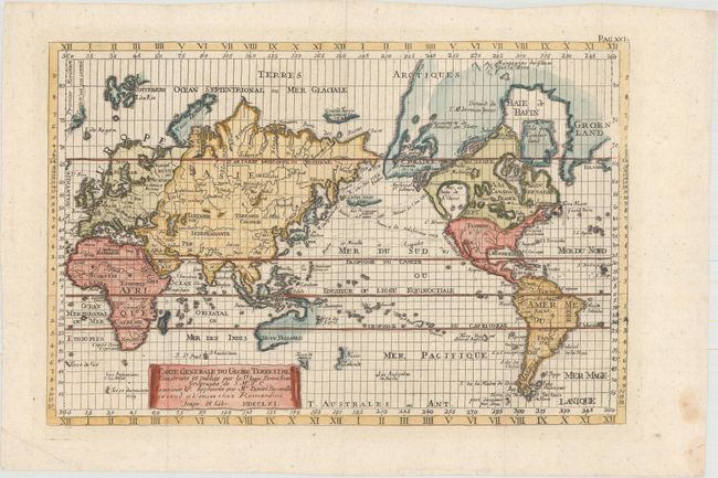 Carte Generale du Globe Terrestre...