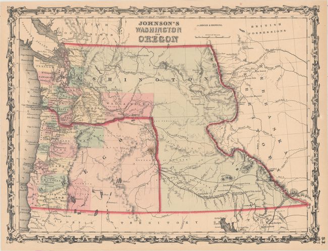 Johnson's Washington and Oregon [and] Johnson's Washington Oregon and Idaho