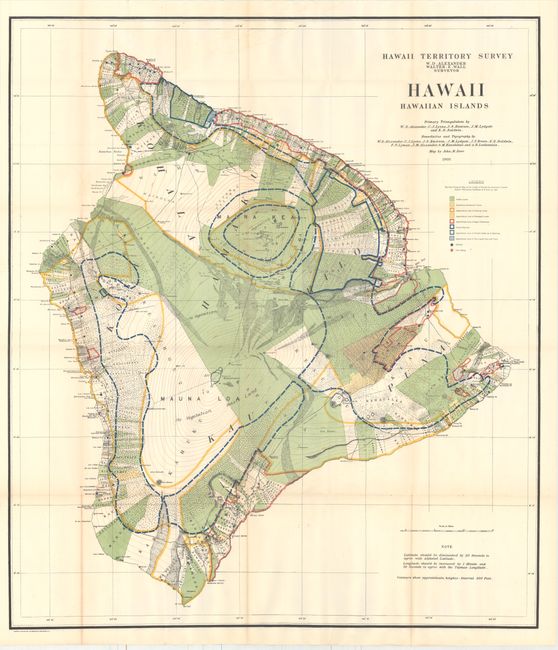 Hawaii Hawaiian Islands [together with] Kauai... [and] Lanai... [and] Maui County... [and] Maui... [and] Molokai [and] Niihau... [and] Oahu...