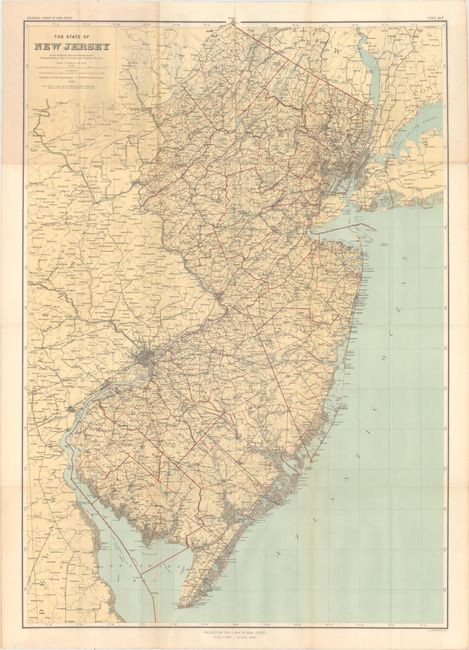 The State of New Jersey...[together with] A Map of New Jersey...[and] New Jersey