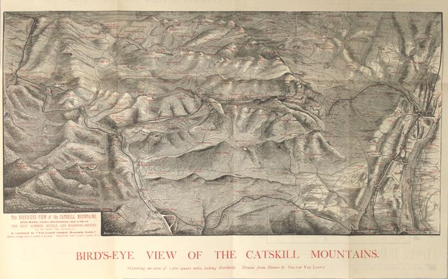 Van Loan's Catskill Mountain Guide, with Bird's-Eye View, Maps, and Choice Illustrations...