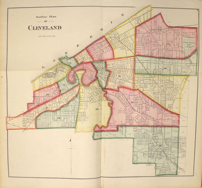 Old World Auctions Auction 159 Lot 291 Atlas of Cuyahoga County