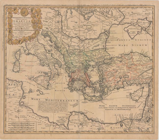 Imperii Turcici Europaei Terra, in Primis Graecia...