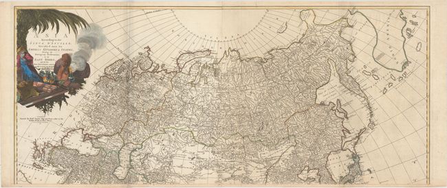 Asia According to the Sieur d'Anville, Divided into Its Empires Kingdoms & States, Shewing the European Settlements in the East Indies, and All the New Discoveries, Made by the Russians the Dutch and the English