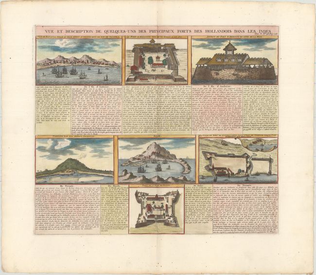 Vue et Description de Quelques-uns des Principaux Forts des Hollandois dans les Indes