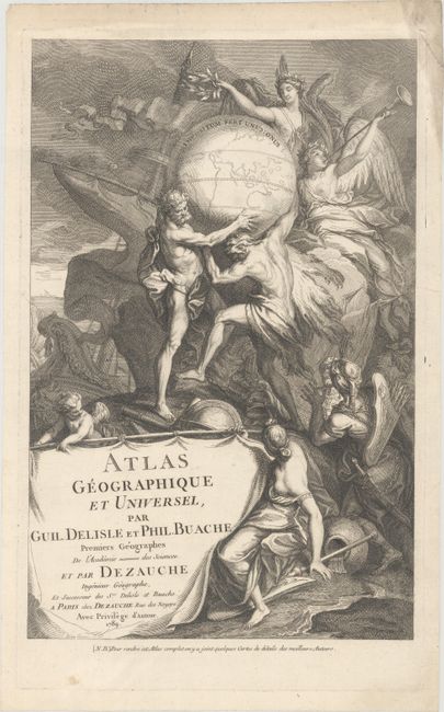 Atlas Geographique et Universel, par Guil. Delisle et Phil. Buache...