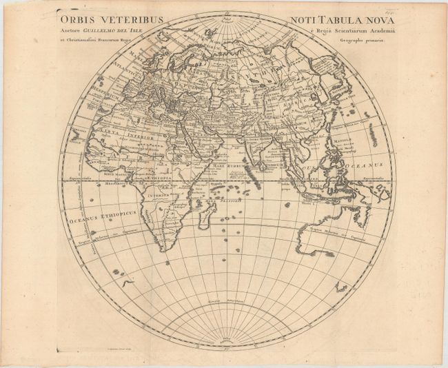 Orbis Veteribus Noti Tabula Nova