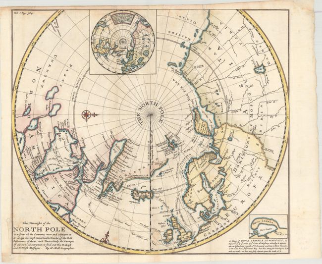 This Draught of the North Pole Is to Shew All the Countries Near and Adjacent to It...