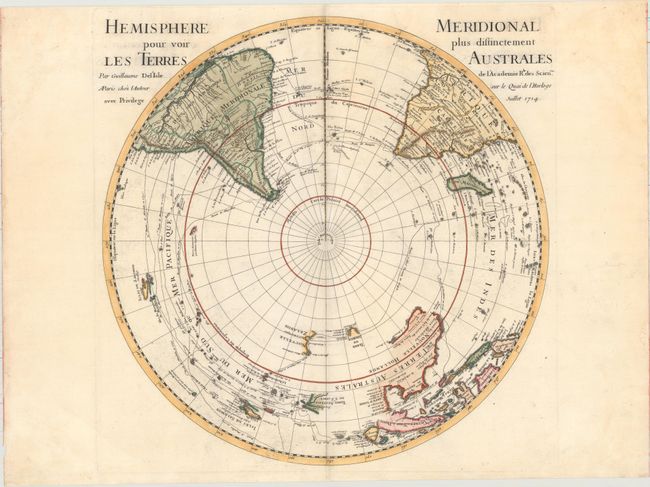 Hemisphere Meridional pour voir Plus Distinctement les Terres Australes