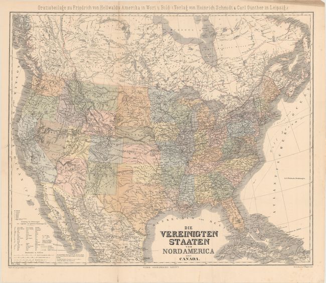 Die Vereinigten Staaten von Nord America nebst Canada