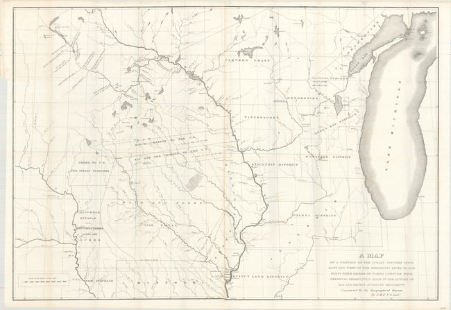 Report of a Geological Reconnoissance...by the Way of Green Bay and the Wisconsin Territory